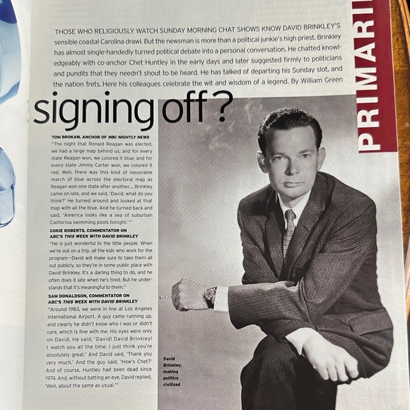 George Magazine December Issue - Picture 4 of 5